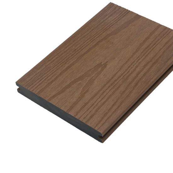 Co-Extrusion Solid WPC Wood Plastic Composite Extérieur Decking Floor
