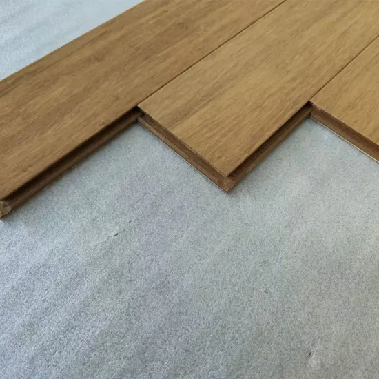 Plancher en bois massif de style moderne de haute qualité en usine de 8 mm, 12 mm pouvant être personnalisé pour la maison/l'entreprise